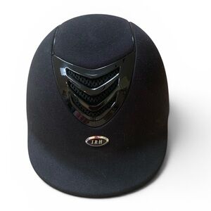 IRH Black Velvet Riding Helmet Medium 2023